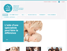 Tablet Screenshot of ibclc.qc.ca